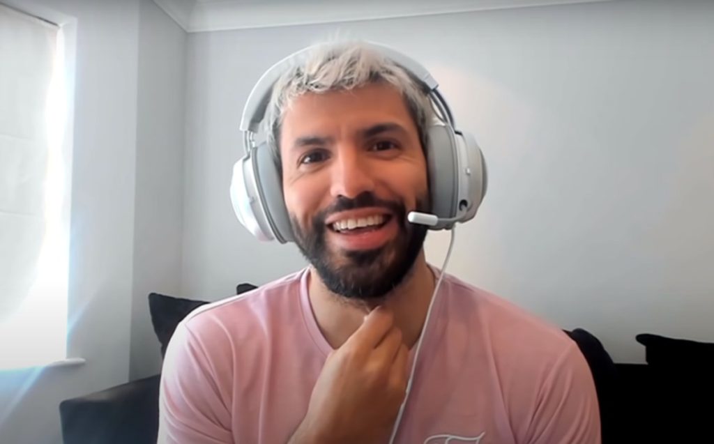 Kun Aguero en redes sociales