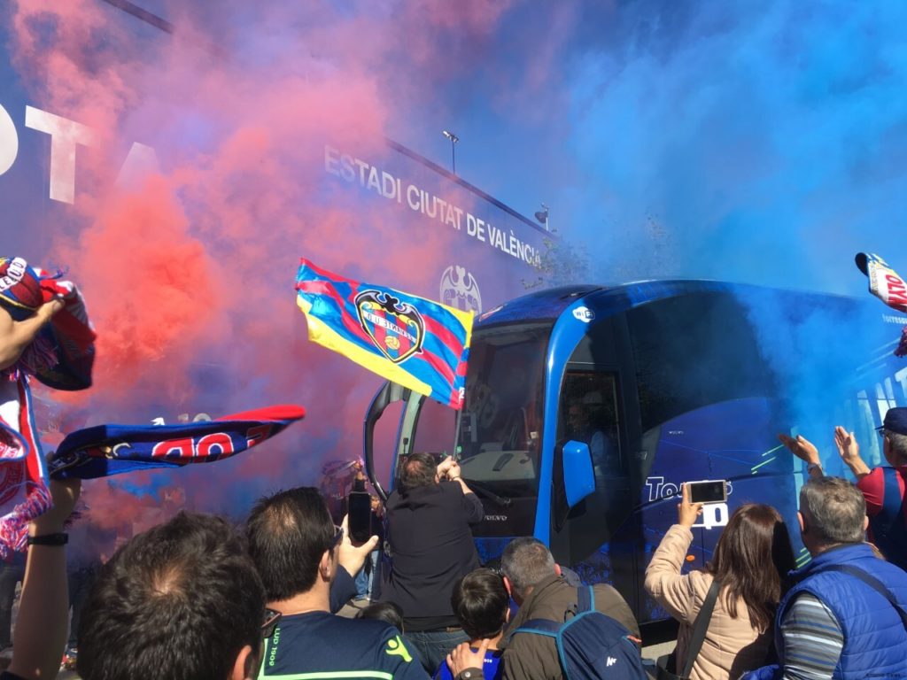 Levante UD tifos