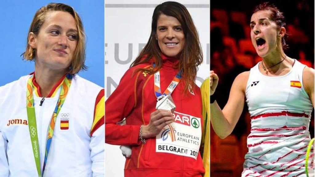 Mujeres deportistas españolas