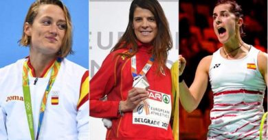 Mujeres deportistas españolas