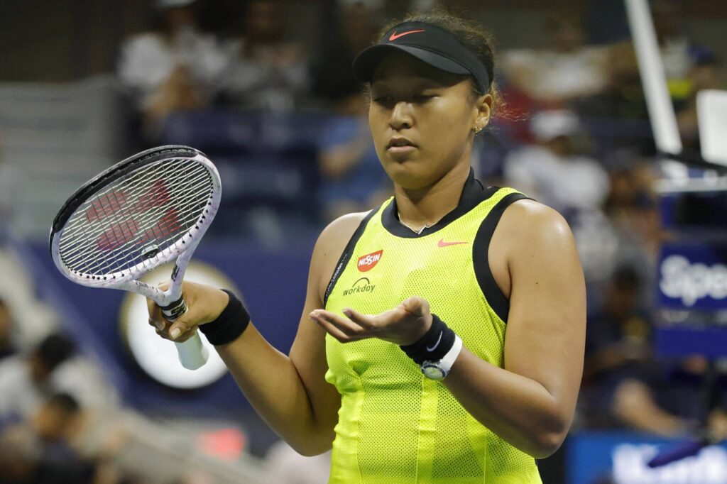 Naomi Osaka en el US Open Tennis
