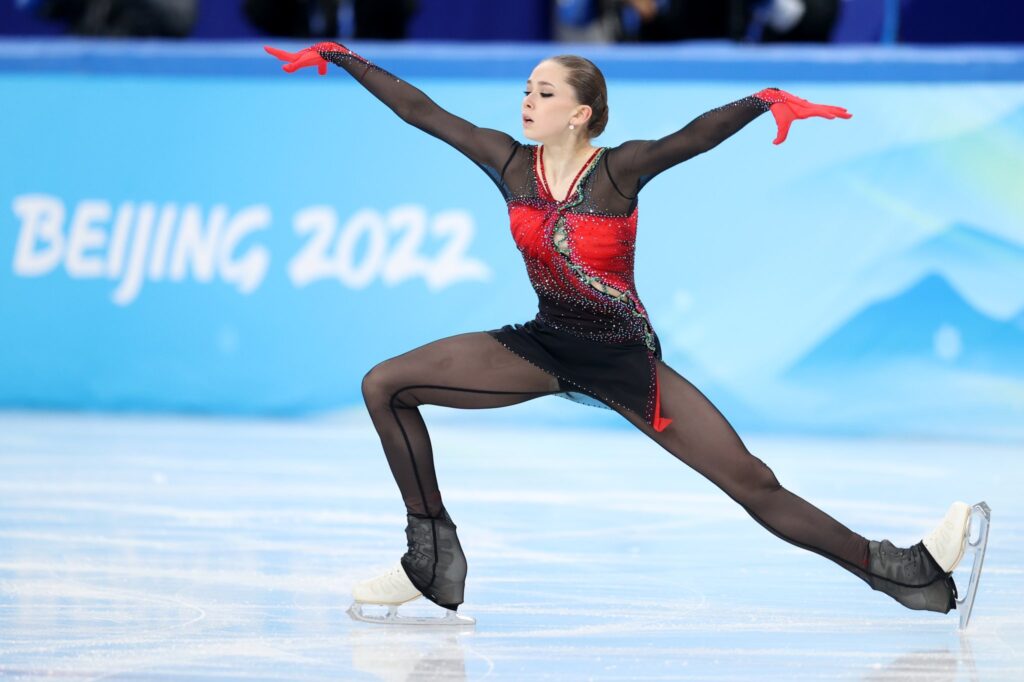 Patinadora de hielo Kamila Valieva