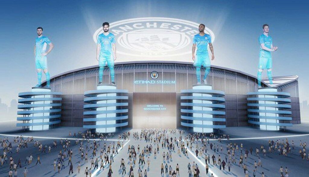 Man City's first club to own a metaverse stadium