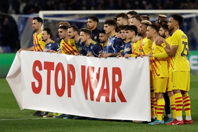 Paremos la guerra Rusia - Ucrania deporte(1)