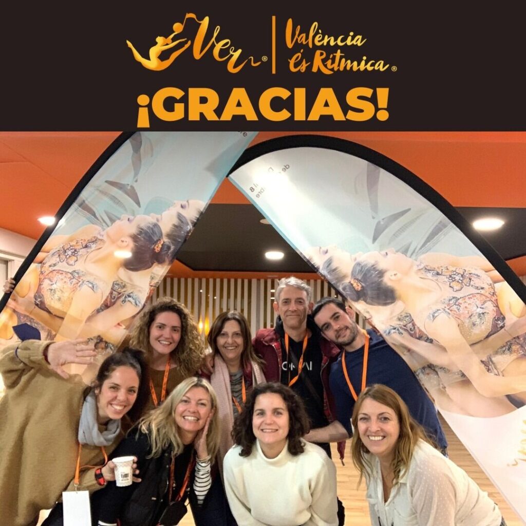Ana Tudela prácticas Federación de Gimnasia de la Com. Valenciana