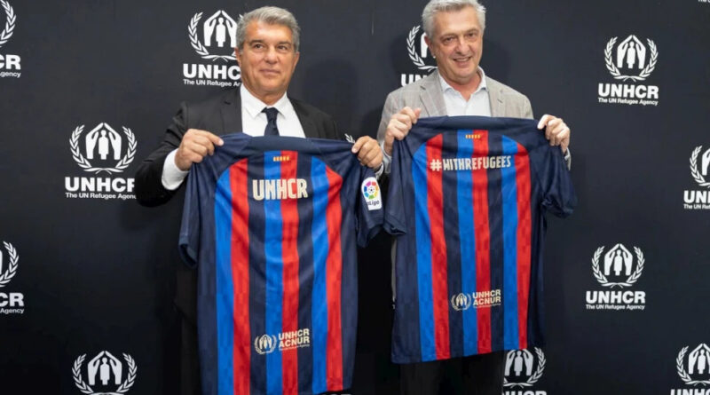 Acuerdo entre FC Barcelona y UNHCR ACNUR España