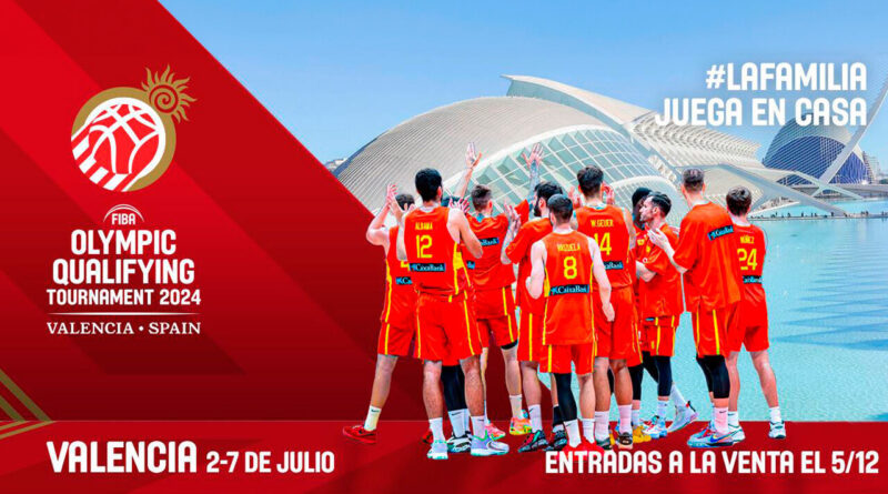 Valencia, Sede de los Juegos Preolímpicos de Baloncesto 2024
